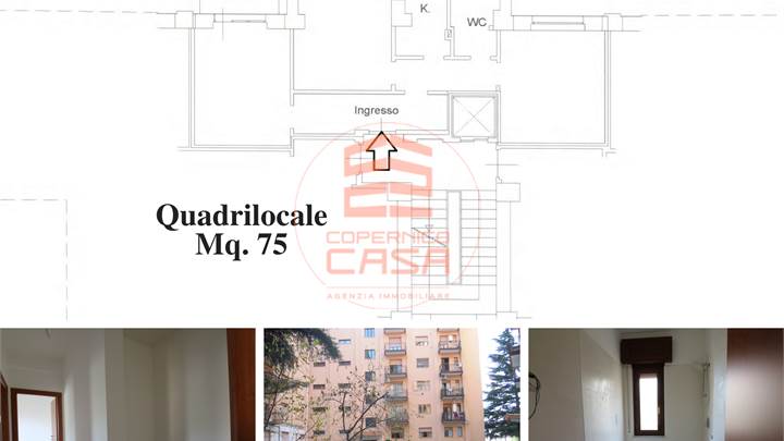 Catanzaro, Q.re Pontepiccolo, mq. 75